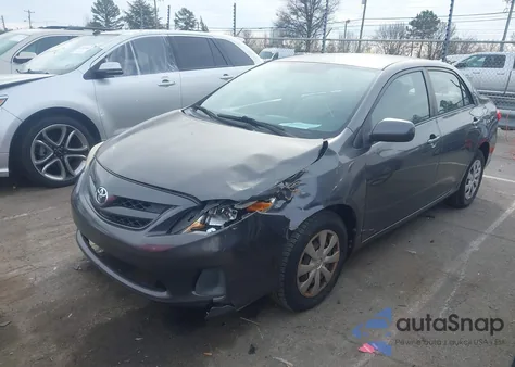 2011 Toyota Corolla Le from USA, damaged, VIN JTDBU4EE5B9147504